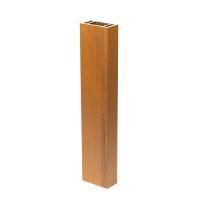 Перила нижние WoodVex Co-Extrusion 50/100/3000мм (Тик)