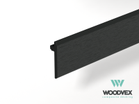 Торцевая планка WoodVex (Графит)