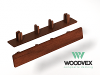 Торцевая заглушка доски WoodVex (Палисандр)