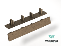 Торцевая заглушка доски WoodVex (Кофе)